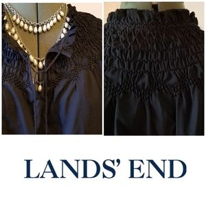 Lands End elegant blouse